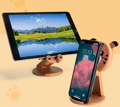 Hayvan Figürlü Masaüstü Telefon Standı 5 Model - Resim 5