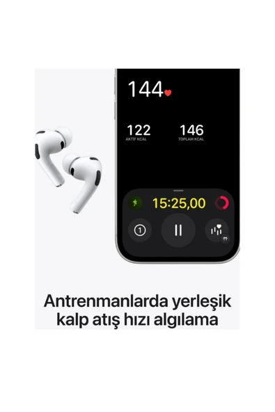 Air- Pro3 Nabız Ölçer Çeviri kulaklık özellikli aktif gürültü engeleme ANC Özellikli - Resim 8