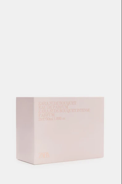 ZARA NUDE BOUQUET & INTENSE LIMITED EDITION EDP 2X50ML (1.7 FL. OZ) - Resim 2