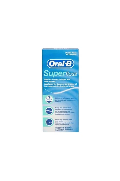 Oral-B Super Floss 50’li Diş İpi ürün görseli 1