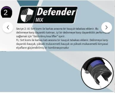 BİKE SKY  CST  20 x 4.00 RIDE AMBRO 20x4.0 Fat Bike Zırhlı Patlamaz Dış Lastik - Resim 2