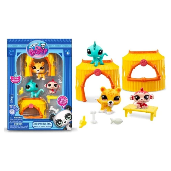 Littlest Pet Shop Minişler Orman Oyun Seti S1 ürün görseli 1