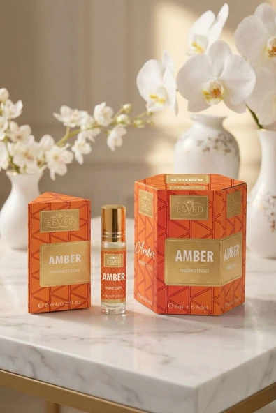 Amber Kokusu 6 Ml Alkolsüz Parfüm Hediyelik Kutuda ürün görseli 1