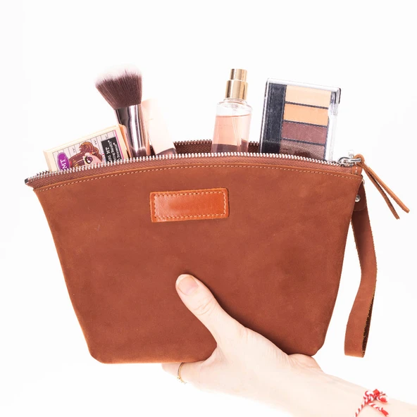 Vira Deri Makyaj Çantası - Resim 2