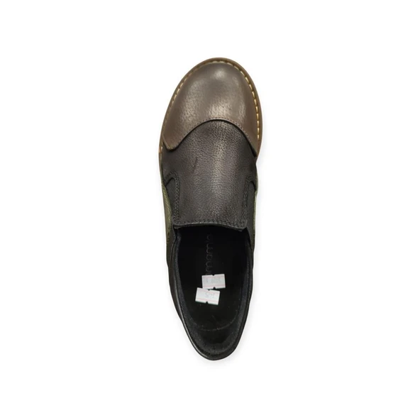 MAMMAMİA D25KA-3425 DÜZ TOPUK GÜNLÜK DERİ KADIN AYAKKABI - Resim 6