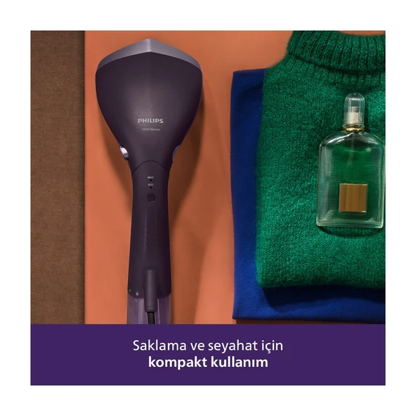 Philips STH7050/30 1500 W Buharlı Düzleştirici - Resim 8