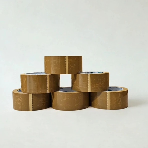 45MM KAHVE RENGİ KOLİ BANDI- 12 ADET - HOTMELT - EXTRA GÜÇLÜ YAPIŞMA - Resim 4