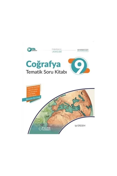 PALME 9.SINIF JOKER COĞRAFYA TEMATİK SORU KİTABI*YENİ* ürün görseli 1