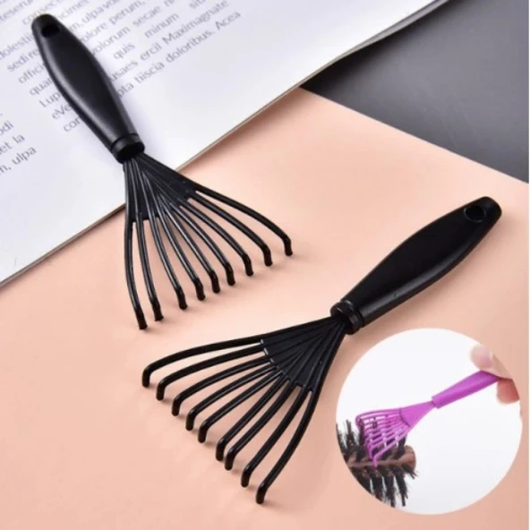 Pratik Saç Fırçası ve Tarak Temizleme Aparatı 2 Adet ürün görseli 1