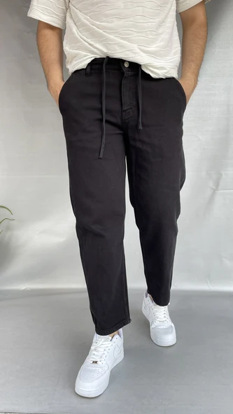 Yumuşak Denim Boyfriend Pantolon - Resim 4