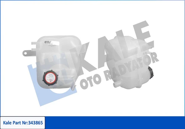 KALE 343865 RADYATOR YEDEK SU DEPOSU TRANSIT V184 2.0TDCI 2.4TDCI 01>06 KAPAKLI 4042232-4548391-YC158A080AE ürün görseli 1