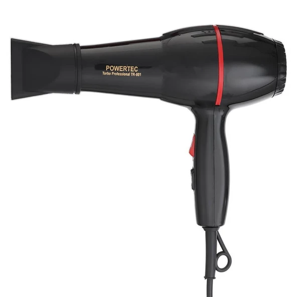 Powertec Tr-801 Profesyonel Saç Kurutma & Fön Makinesi - Resim 4