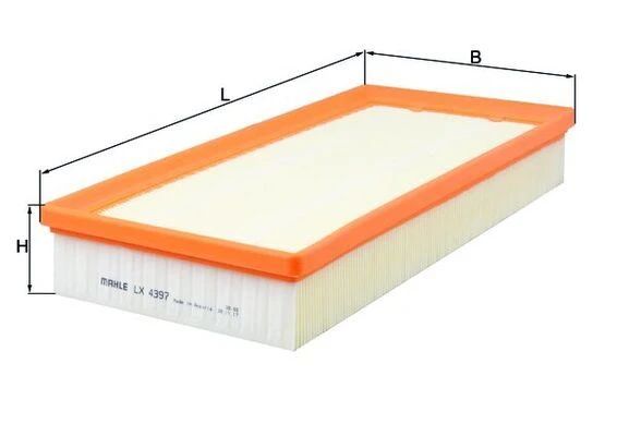 MAHLE LX4397 HAVA FILTRESI LAND ROVER DISCOVERY L319 L462 RANGE ROVER L405 L494 LR161843 ürün görseli 1