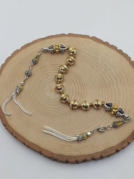 Zaza Prestij Serisi – Desenli Koleksiyonluk Zaza Tesbih 10*9,5mm (61242) ürün görseli 1