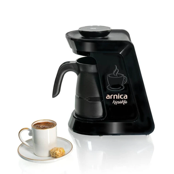 Arnica Köpüklü Eko IH32059 Siyah Türk Kahve Makinesi ürün görseli 1
