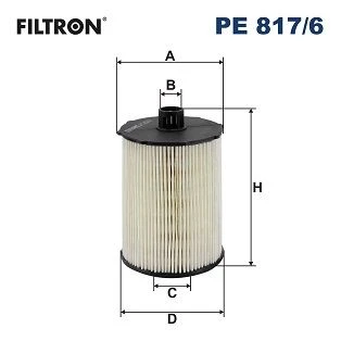 FILTRON PE817.6 YAKIT FİLTRESİ JUMPY III-EXPERT Van 1.5-2.0 blueHDİ 18> SCUDO Van 1.5-2.0 MTJ 22> PROACE Van 1.5-2.0 D4d 19> VIVARO C 1.5-2.0 K10 19> Euro-6d 107x84x20.5mm 1674213480-9830130180-155253 ürün görseli 1