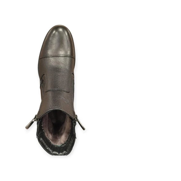 JAMES FRANCO 25992 KÜRKLÜ KAUÇUK TABAN DERİ ERKEK BOT - Resim 8