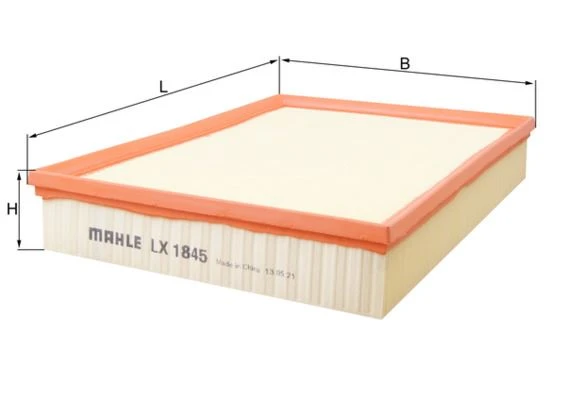 MAHLE LX1845 HAVA FILTRESI MERCEDES SPRINTER OM651 B906 B907 B910 . VW CRAFTER 30-35-50 A0000903751-2E0129620D ürün görseli 1
