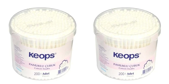 YUVARLAK KULAK ÇUBUĞU 400 ADET (200x2 PAKET) - Resim 2