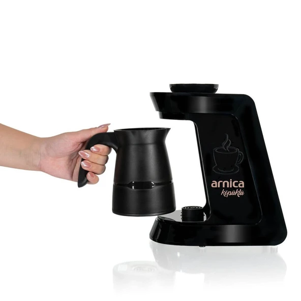 Arnica Köpüklü Eko IH32059 Siyah Türk Kahve Makinesi - Resim 2