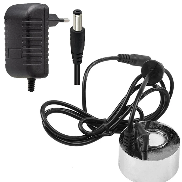 45mm Büyük AC/DC Metal Soğuk Buhar Üreteci, Kuluçka Nem Nozulu 24v+Adaptör ürün görseli 1