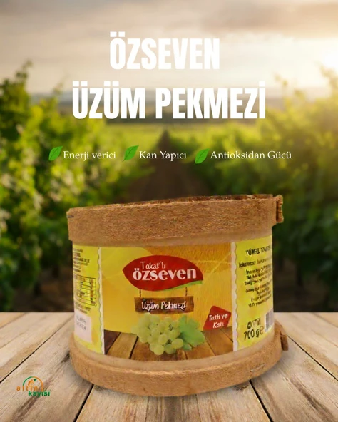Öz Altın Kayısı Üzüm Pekmezi 700 GR ürün görseli 1