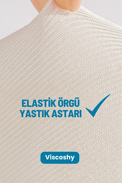Viscoshy Corvella Visko Superior Ergonomik, Lüks, Ortopedik Visco Yastık - Resim 6