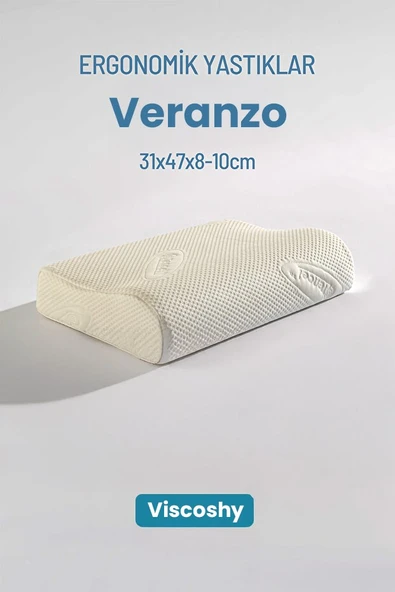 Viscoshy Veranzo Premium Gelişmiş Ergonomik Ortopedik Visko, Lüks, Visco Yastık ürün görseli 1
