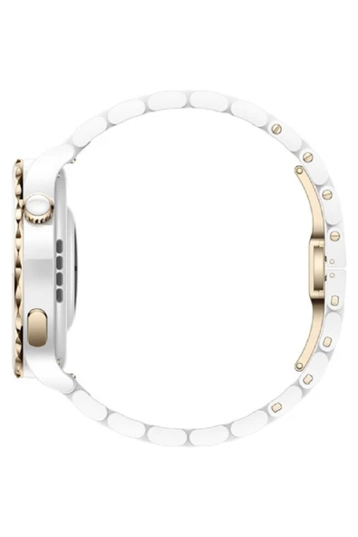 Huaweı Watch Gt3 Pro 43mm (SERAMİK KASA - BEYAZ SERAMİK KAYIŞ) - Resim 5