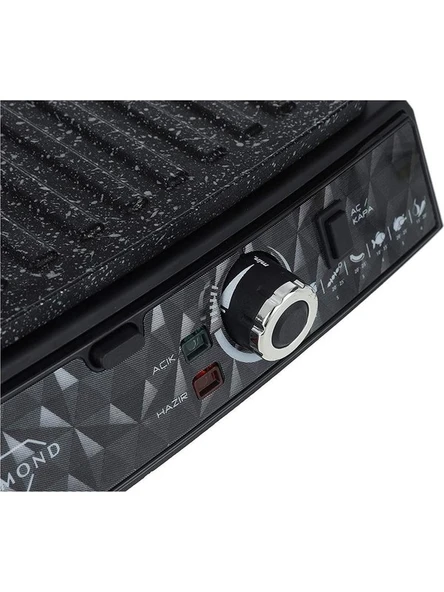 Arnica Diamond GH26251 Siyah 2000 W Granit Tost Makinesi - Resim 3