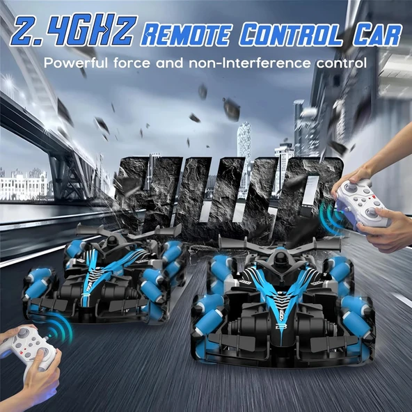 Forza 9 Spray Racing Car - Uzaktan Kumandalı Buharlı Işıklı Forza Araba Yeni Nesil Araba - Resim 7