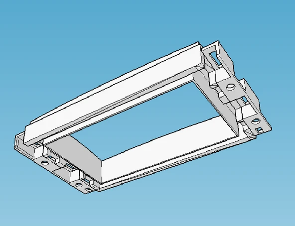 2007 - 2013 Chevrolet GMC Silverado Sierra Çift Din Gösterge Paneli Kiti - 2601241 - Resim 3