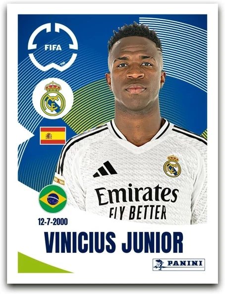 Panini FIFA Club World Cup 25 Soccer Trading Cards - Fifa Dünya Kupası 2025 - Trading Futbolcu Oyuncu Kartı Panini - Resim 2