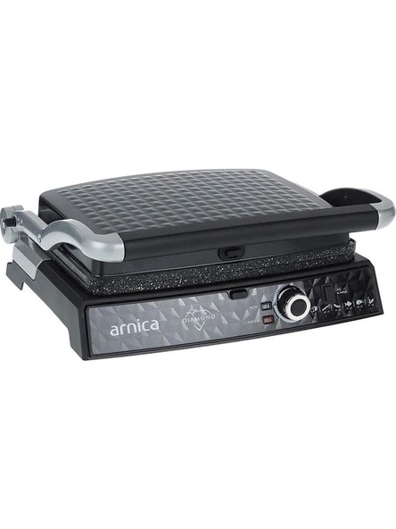 Arnica Diamond GH26251 Siyah 2000 W Granit Tost Makinesi - Resim 2