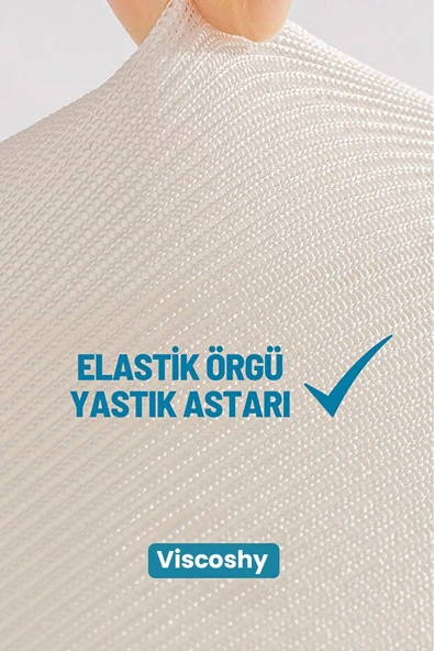 Viscoshy Veranzo Premium Gelişmiş Ergonomik Ortopedik Visko, Lüks, Visco Yastık - Resim 6