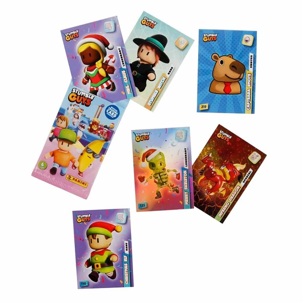 Orijinal Stumble Guys Treadin Card (10 Paket) - Stumble Guys Oyun Kartları - Stumble Guys Koleksiyonluk Kartı Stumble Gu - Resim 4