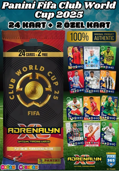 Panini FIFA Club World Cup 25 Soccer Trading Cards - Fifa Dünya Kupası 2025 - Trading Futbolcu Oyuncu Kartı Panini ürün görseli 1
