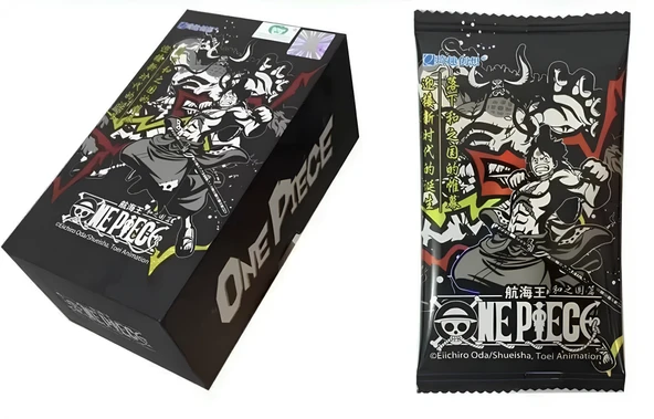 Orijinal One Piece Game Black Card Box 10 Booster Pack - One Piece Siyah Oyun Koleksiyonluk Kart One Piece Premium Kart - Resim 8