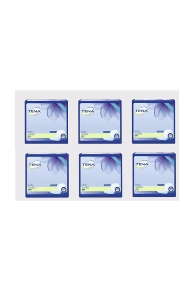 Lady Süper 5 Damla Kadın Mesane Pedi 30'lu 6 Paket / 180 Adet - Resim 3