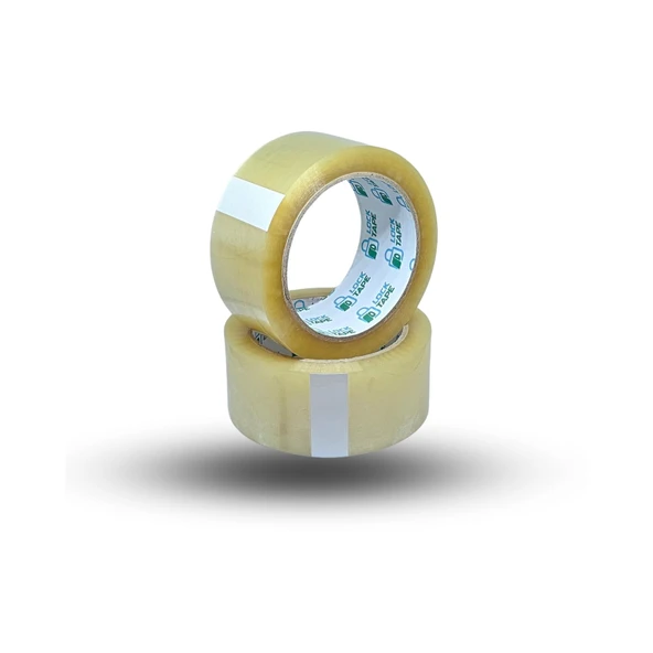 45MM ŞEFFAF KOLİ BANDI- 12 ADET - HOTMELT - EXTRA GÜÇLÜ YAPIŞMA - Resim 2