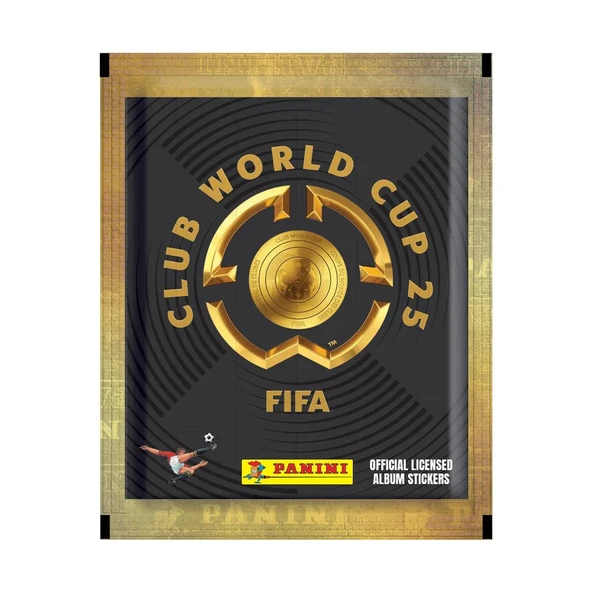 Panini FIFA Club World Cup 25 Sticker (50 Paket) - Fifa Dünya Kupası 2025 Trading Futbolcu Sticker Panini - Panini Stick - Resim 2
