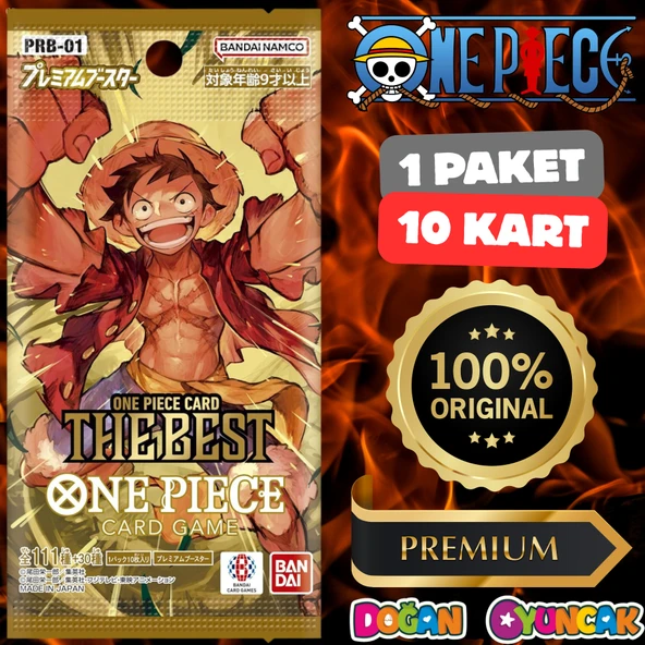 PTTAVM: Orijinal One Piece The Best Card PRB-01 - One Piece En