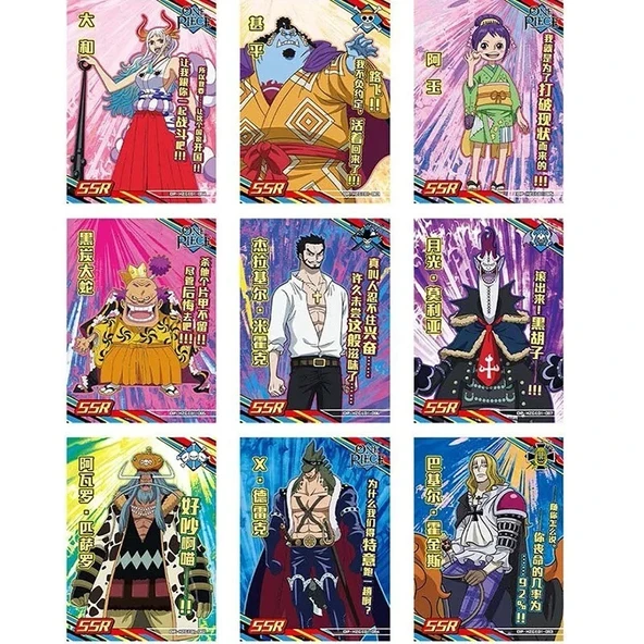 Orijinal One Piece Game Black Card Box 10 Booster Pack - One Piece Siyah Oyun Koleksiyonluk Kart One Piece Premium Kart - Resim 6