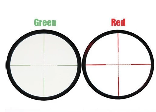 6-24x60 Çıft Işık Kırmızı,yeşil Kaynaklı Zoomlu  Dürbün - Resim 2