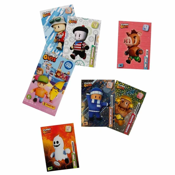 Orijinal Stumble Guys Treadin Card (10 Paket) - Stumble Guys Oyun Kartları - Stumble Guys Koleksiyonluk Kartı Stumble Gu - Resim 3