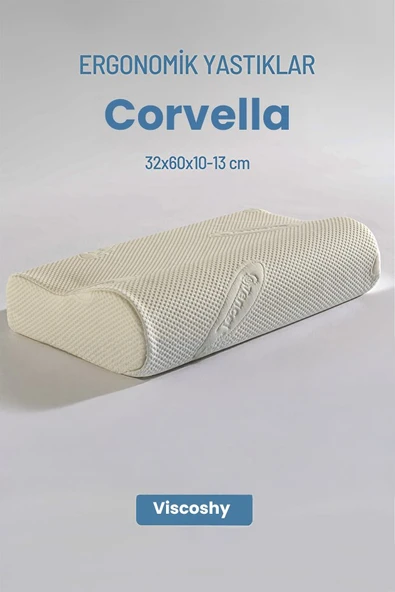Viscoshy Corvella Visko Superior Ergonomik, Lüks, Ortopedik Visco Yastık ürün görseli 1