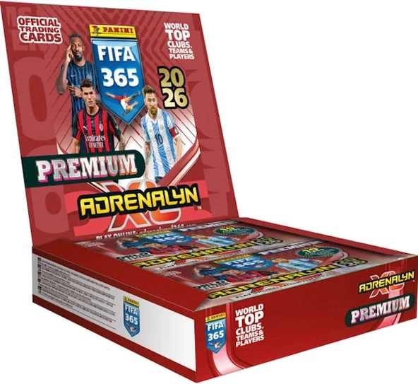 Panini FIFA 365 Adrenalyn XL 2026 Premium Kart (10 Paket) - Futbolcu Kartları - Trading Oyuncu Kartı - Fifa Oyuncu Kartı - Resim 2