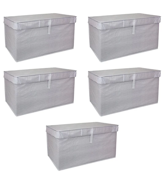 Çok Amaçlı Düzenleyici Kutu Organizer Cırt Cırtlı Hurç Mega Plus Boy 40cm X 30cm X 70cm (5 Adet) ürün görseli 1