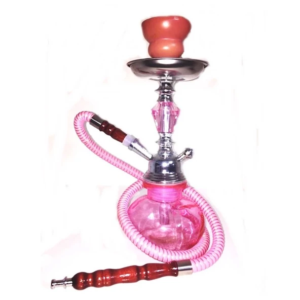 Küçük Boy Nargile Takımı - Pembe ürün görseli 1