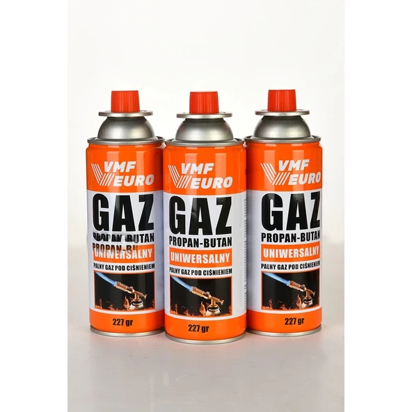 Remtas Vmf Eurogaz Kamp Ocak Gazı Valfli Kartuş 227gr - 3 Adet ürün görseli 1